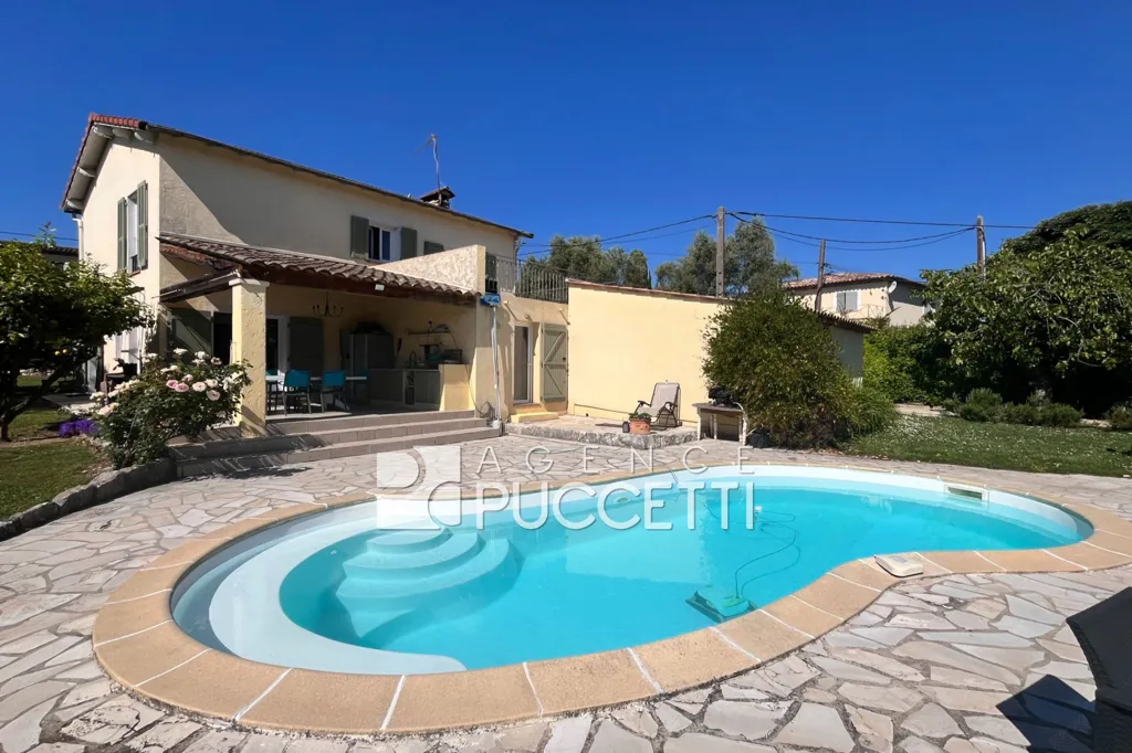 Piscina - Renovated Niçoise House with Pool in Vence