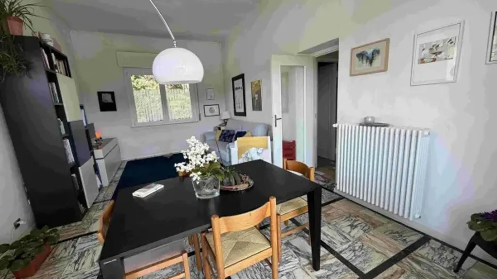 Salle à manger - Riverfront Apartment with Terrace in Sesto Calende
