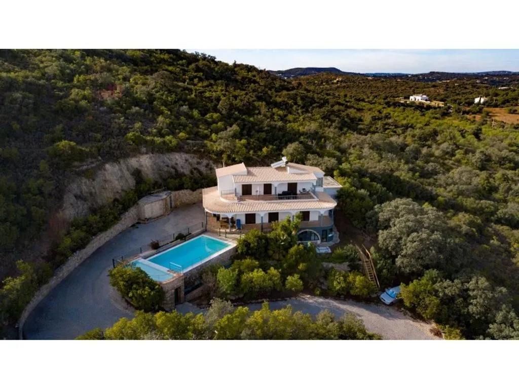 Vue aérienne - Luxury Villa with Pool in Estoi, Faro