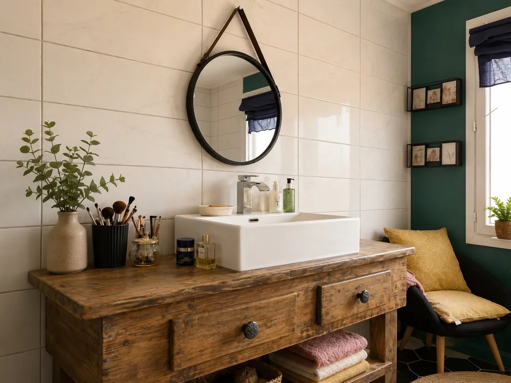 Salles de bain - Maison avec Jardin et Terrasse près de la Dordogne