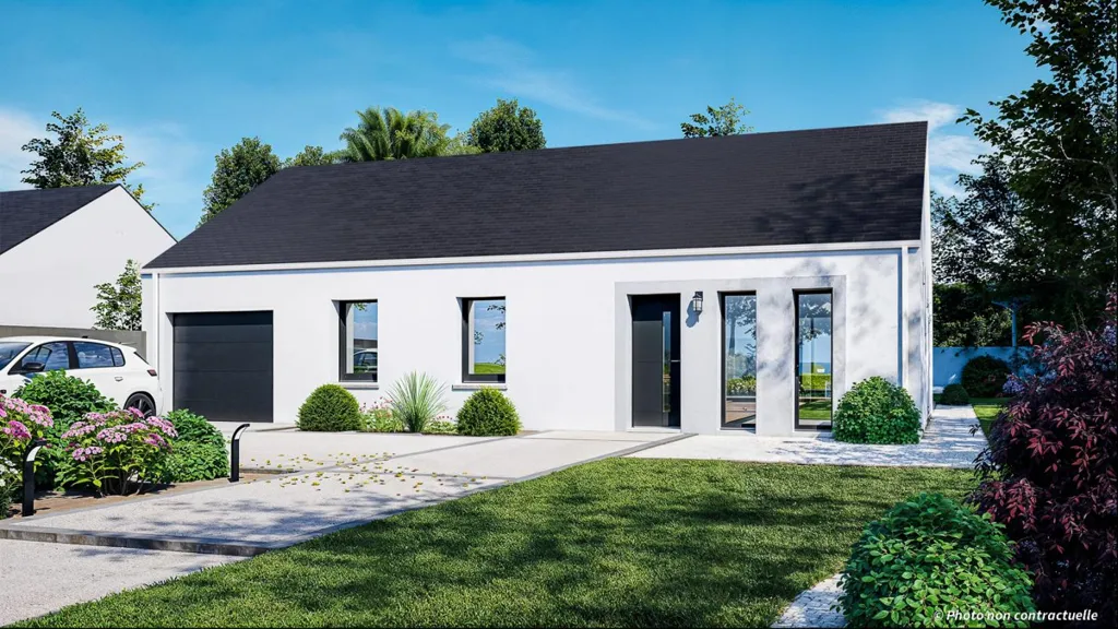 Maison Neuve à Construire avec Jardin à Billé