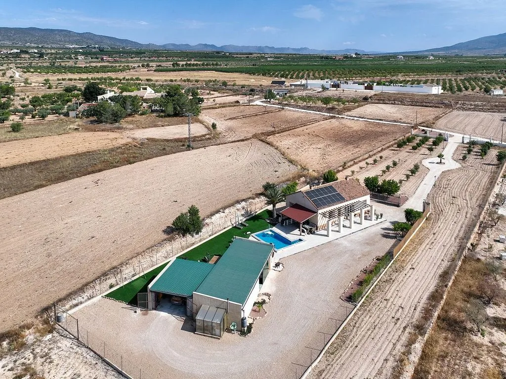 Vista aerea - Villa with Pool and Terrace in Pinoso