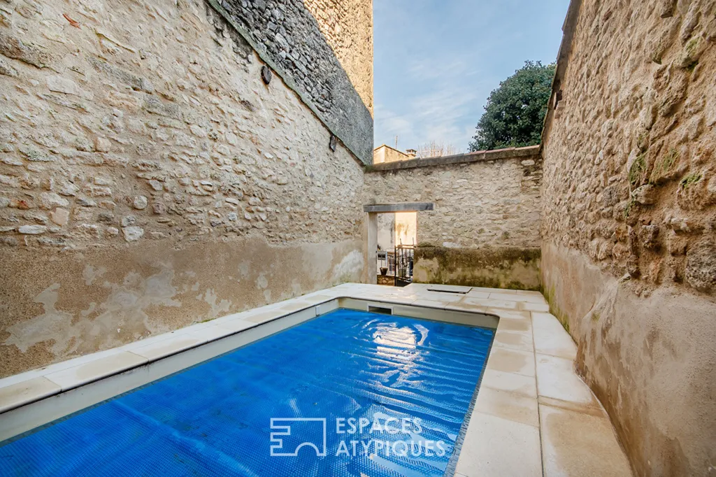 Aed - Village House with Pool in Céreste