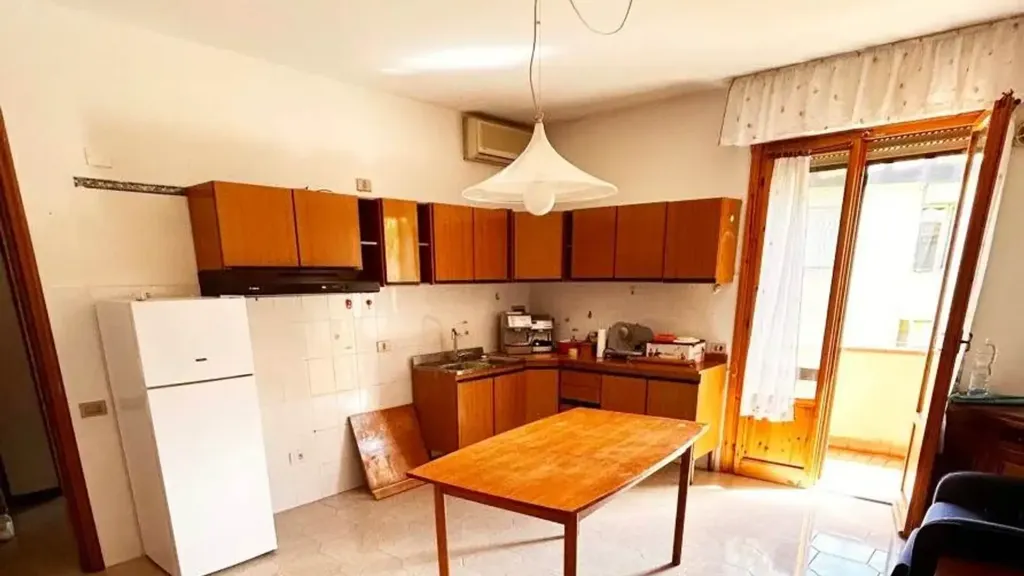 Cuisine - Trilocale with Terraces in Gambassi Terme
