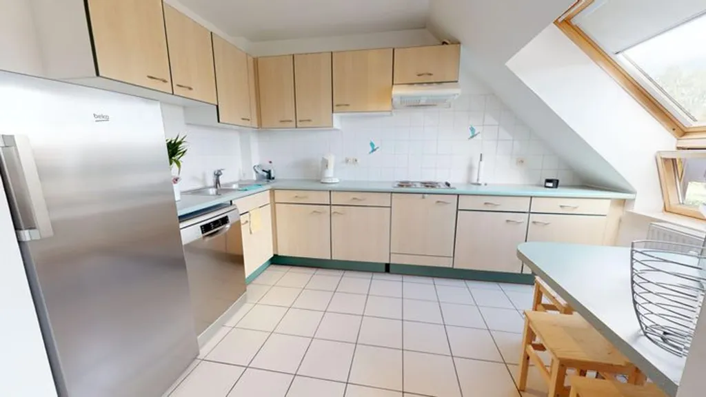 Köök - Duplex Flat with Mezzanine in Quiet Village Centre