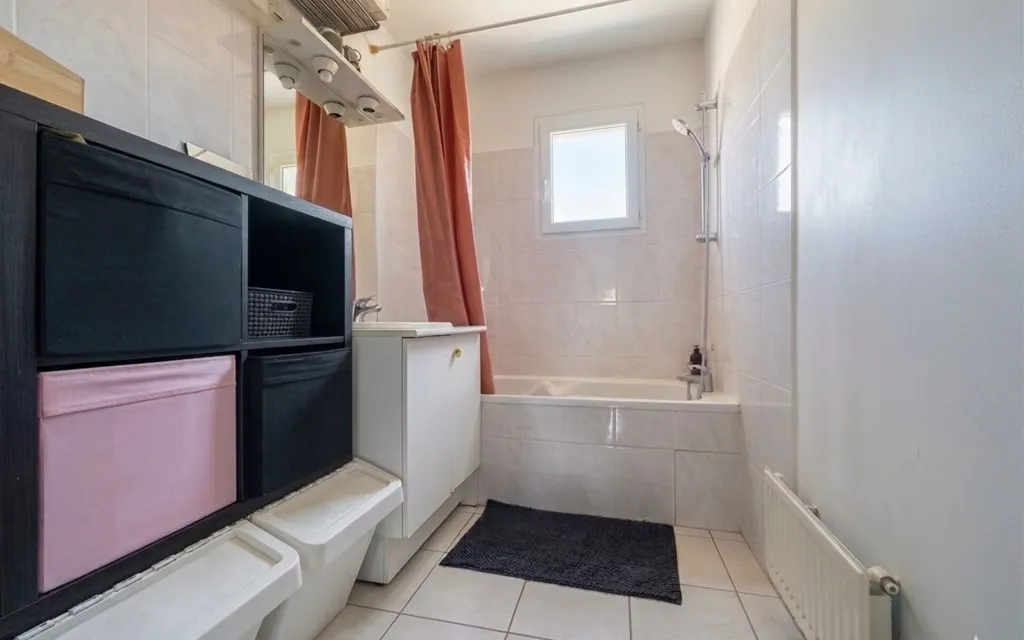 Bathrooms - Contemporary Villa with Terrace in Saint-Rambert-d'Albon