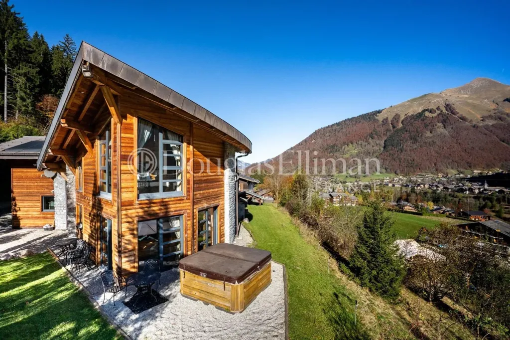 Extérieur - Chalet Moderne avec Vue Panoramique à Morzine