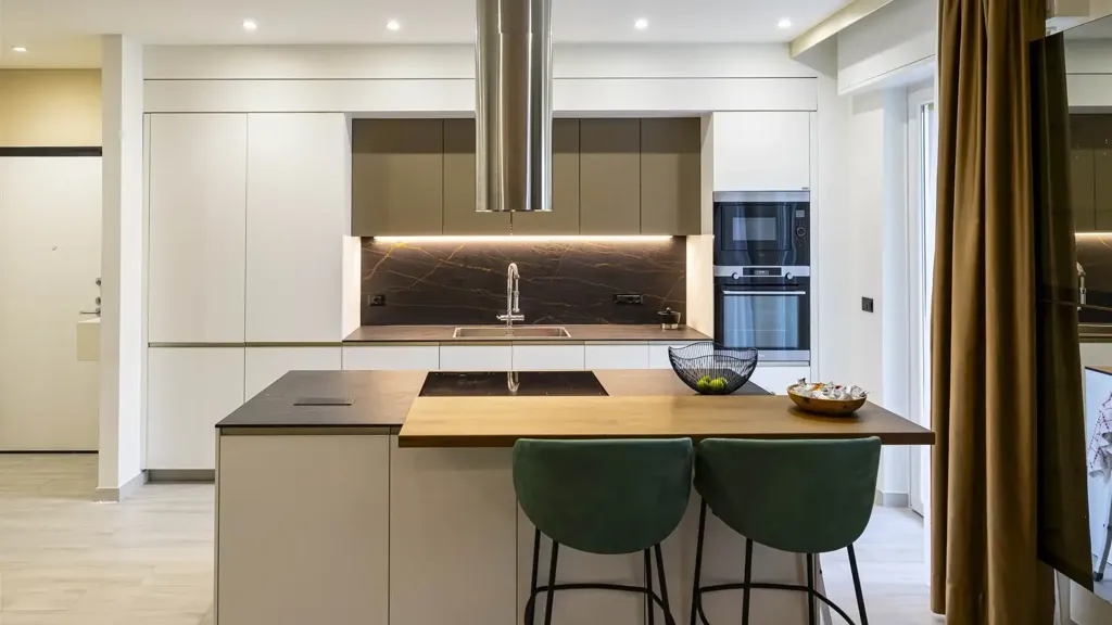 Cuisine - Modernised Triplex with Private Garden in Andora