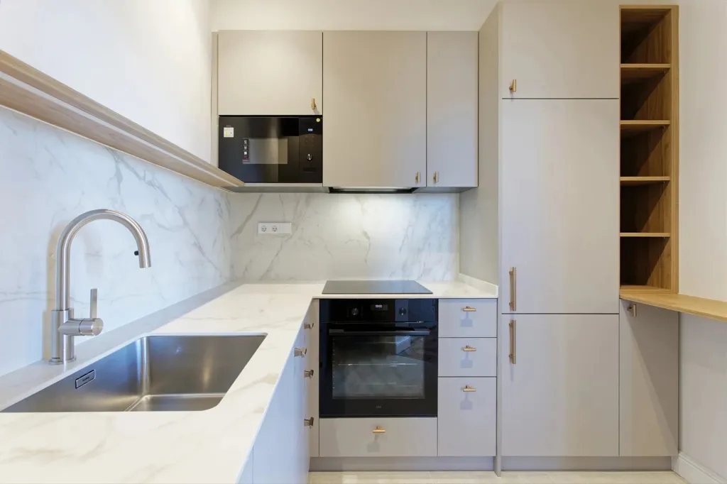 Cucina - Luxury Flat with Sea View on Paseo Isabel II, Barcelona
