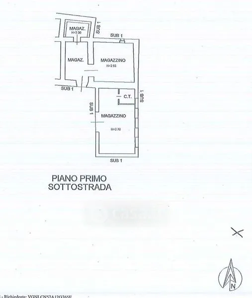 Plan - Rustic Villa to Renovate with Panoramic Terrace in Configni