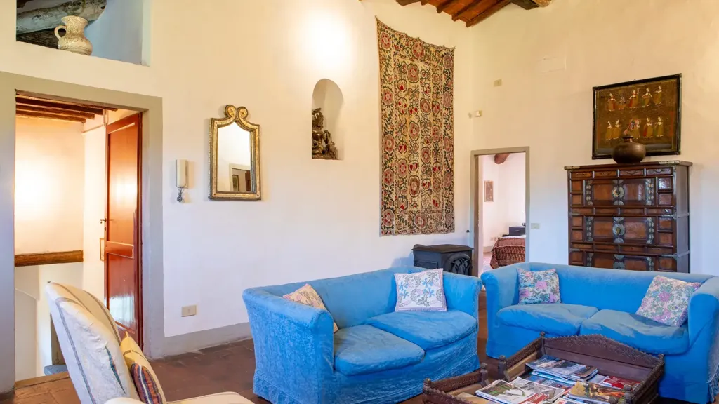 Séjour - Villa with Pool and Tuscan Hills View in Rignano Sull'Arno