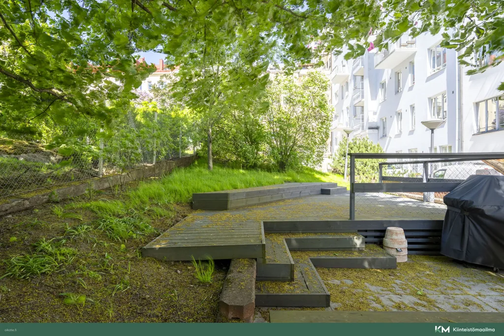 Jardin - Modern Studio with Views in Töölö, Helsinki