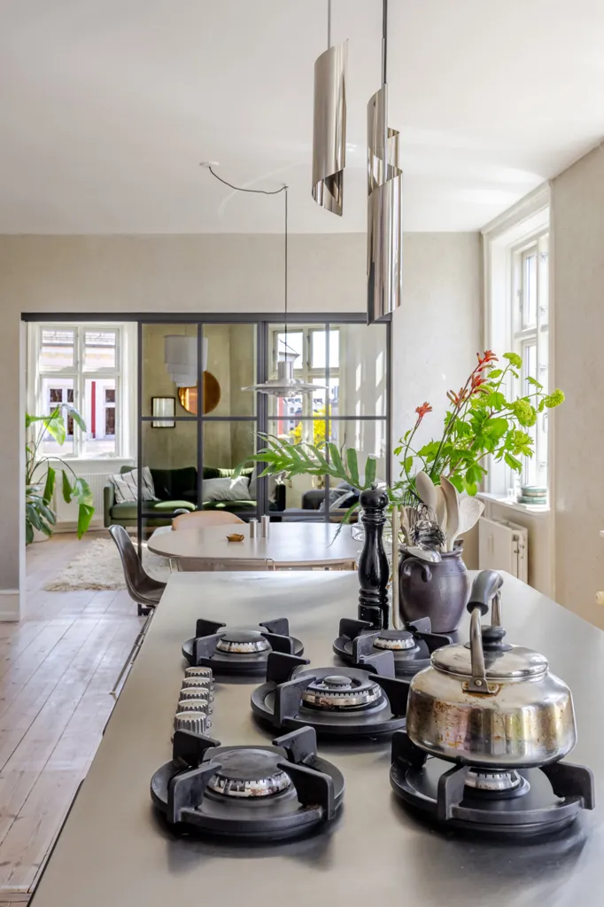 Köök - Duplex with Historic Charm in Copenhagen V