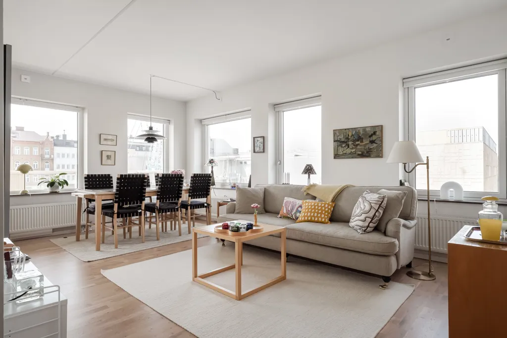Elutuba - Apartment with Balcony in Central Kristianstad