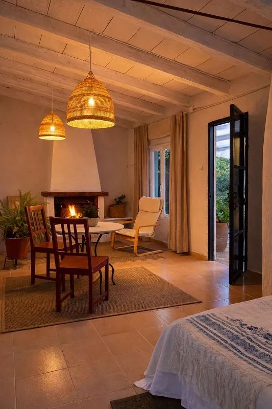 Chambres - Rustic Cottage with Mediterranean Garden in Mont-Roig
