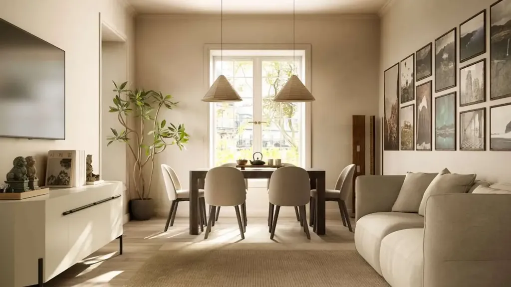 Salle à manger - Modern Apartment with Balcony in Piacenza
