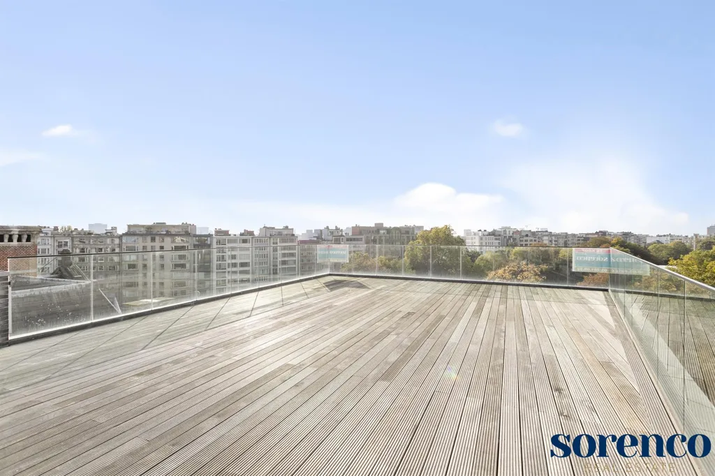 Terrasse - Penthouse avec Terrasse Panoramique à Anvers
