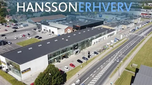 Vue aérienne - Commercial Space with High Visibility in Sønderborg