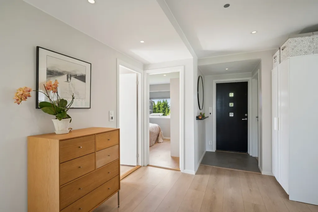 Entrée - Modern Bungalow with Garden in Spikkestad
