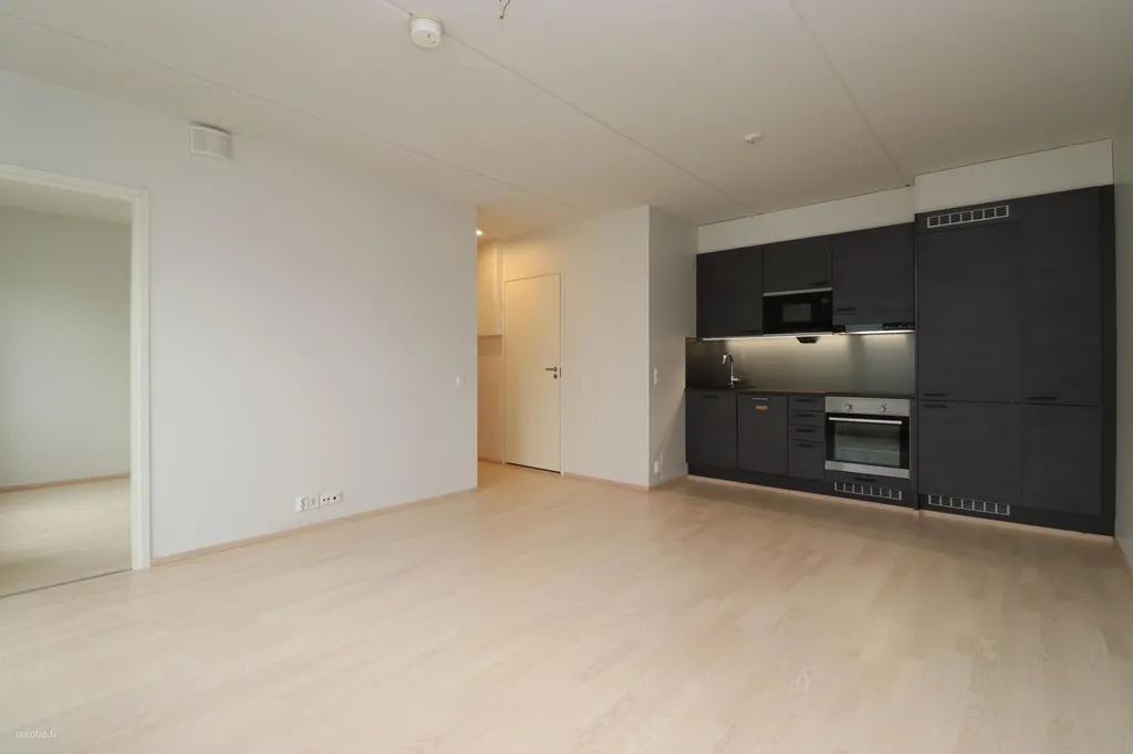 Köök - Apartment with Balcony near Kuopio Stadium