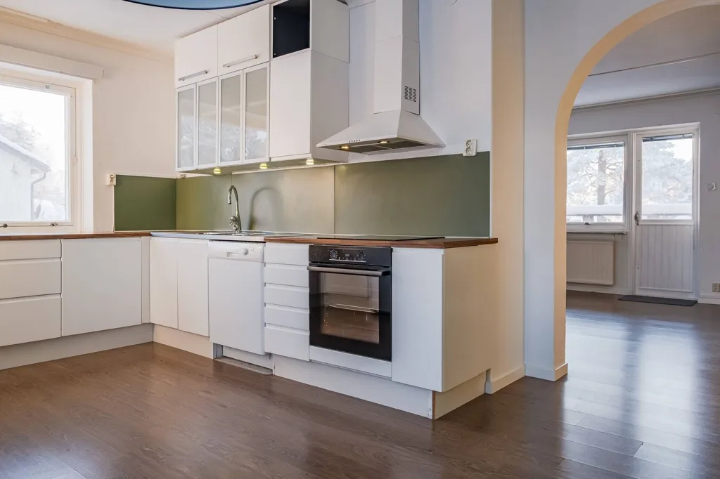 Cucina - Three Apartments with Garden in Central Kalix