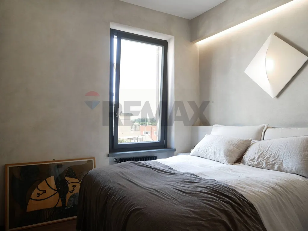 Schlafzimmer - Rustic-Style Flat with Balcony in Ponte Milvio, Rome