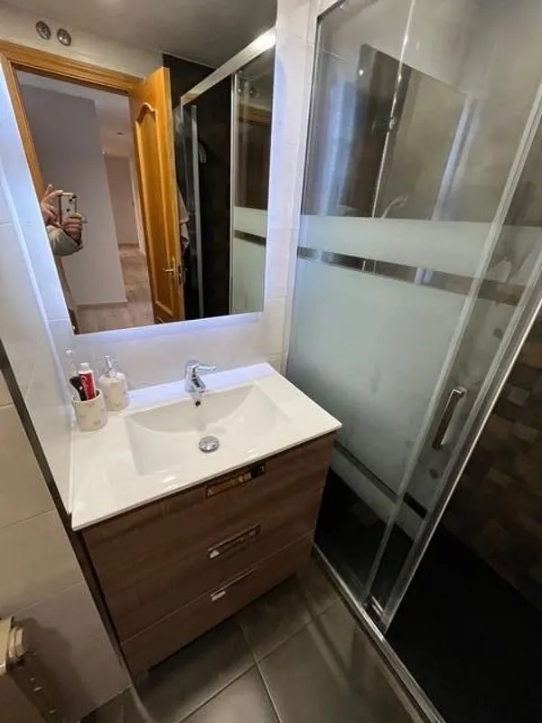 Salles de bain - Modernised Apartment with Terrace in Actur, Zaragoza