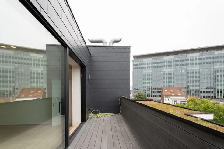 Terrace - Apartment in Central Brussels