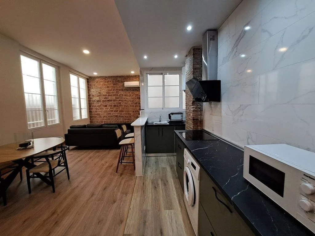 Köök - Furnished Flat in Historic Centre, Malaga