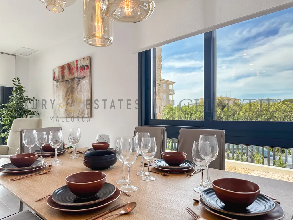 Sala da pranzo - New Duplex with Pool in Cala Ratjada