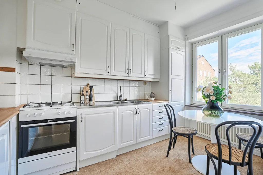 Cucina - Funkis Flat with Balcony in Hägersten