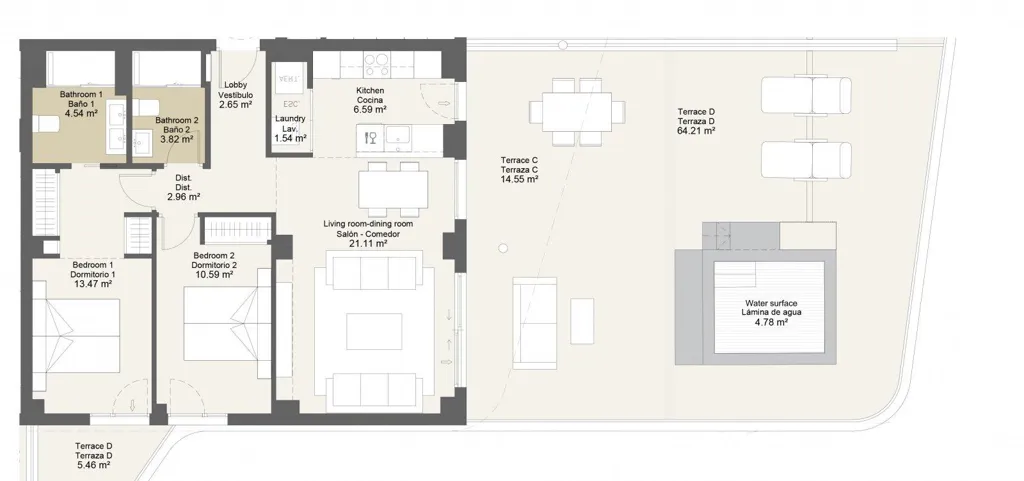 Plaan - Apartment with Sea View in Torre del Mar