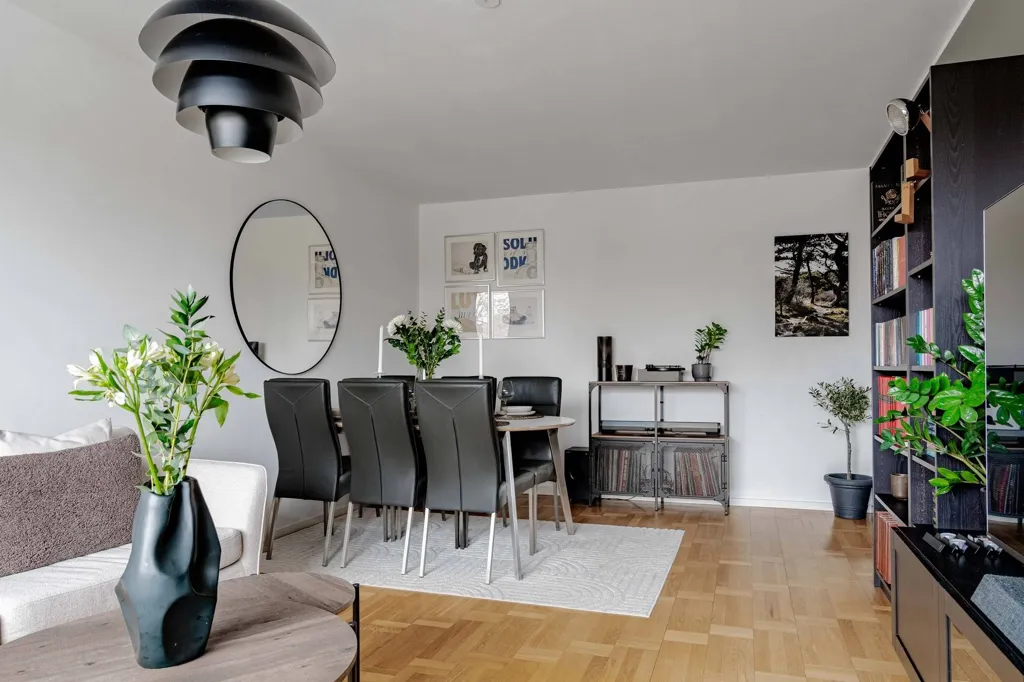 Séjour - Apartment with Balcony in Ängelholm