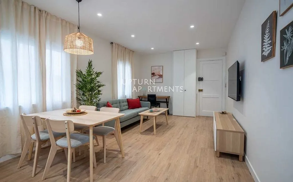 Söögituba - Furnished Flat with AC in Sants