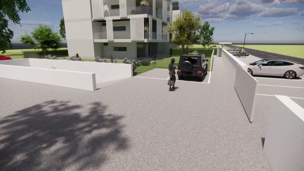 Contemporary Triplex with Terrace in Schio