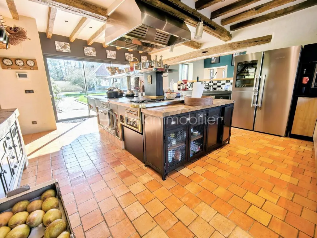 Cuisine - Moulin Rénové avec Parc à Houdan