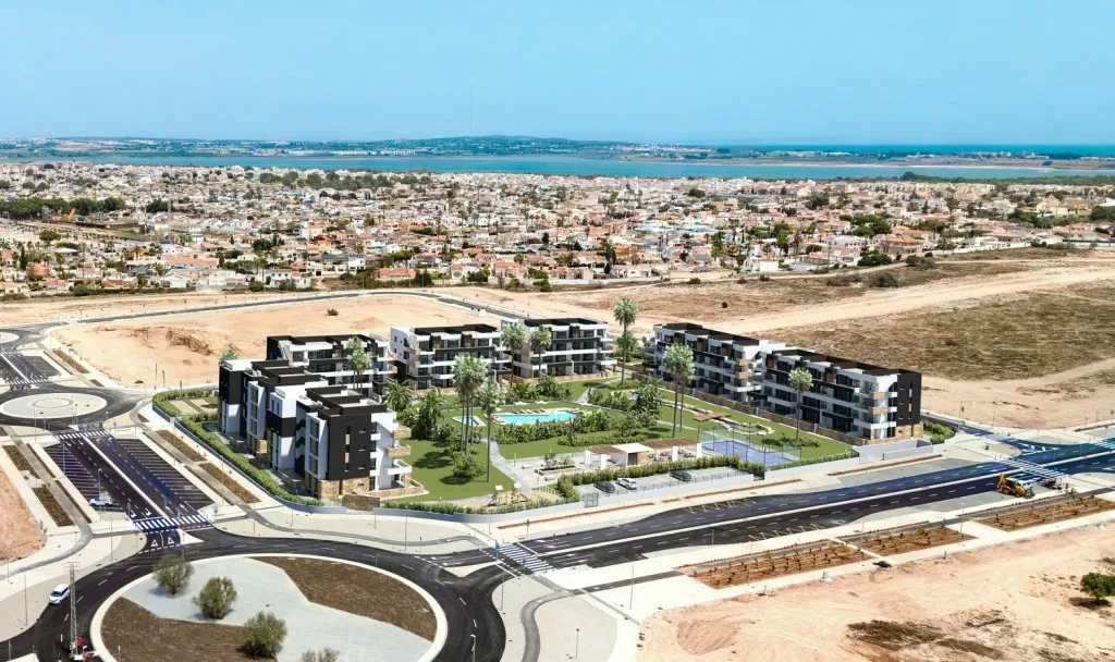 Õhuvaade - Apartment with Private Pool in Torrevieja