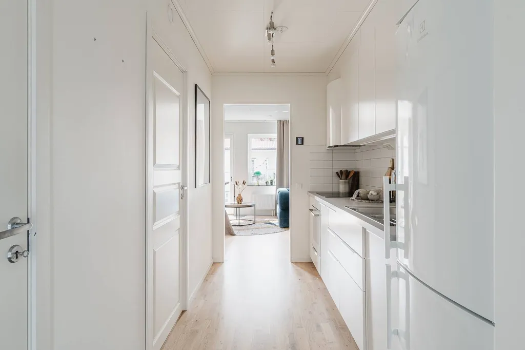 Kitchen - Modern Flat with Garden in Old Bålsta