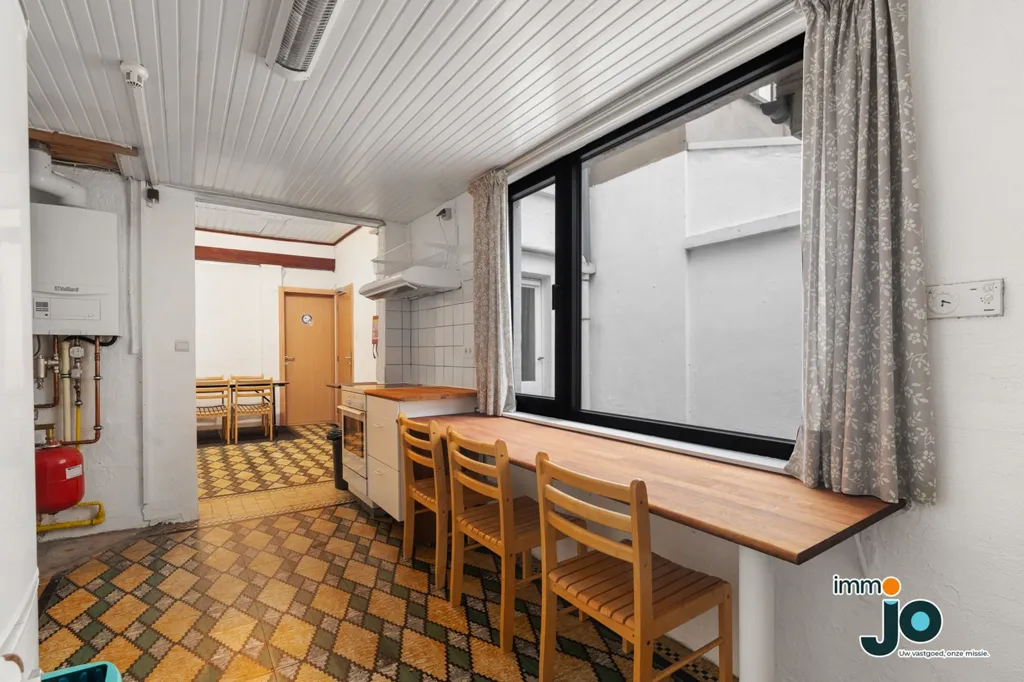Salle à manger - Maison Familiale Prête à Emigrer avec Jardin à Ostende