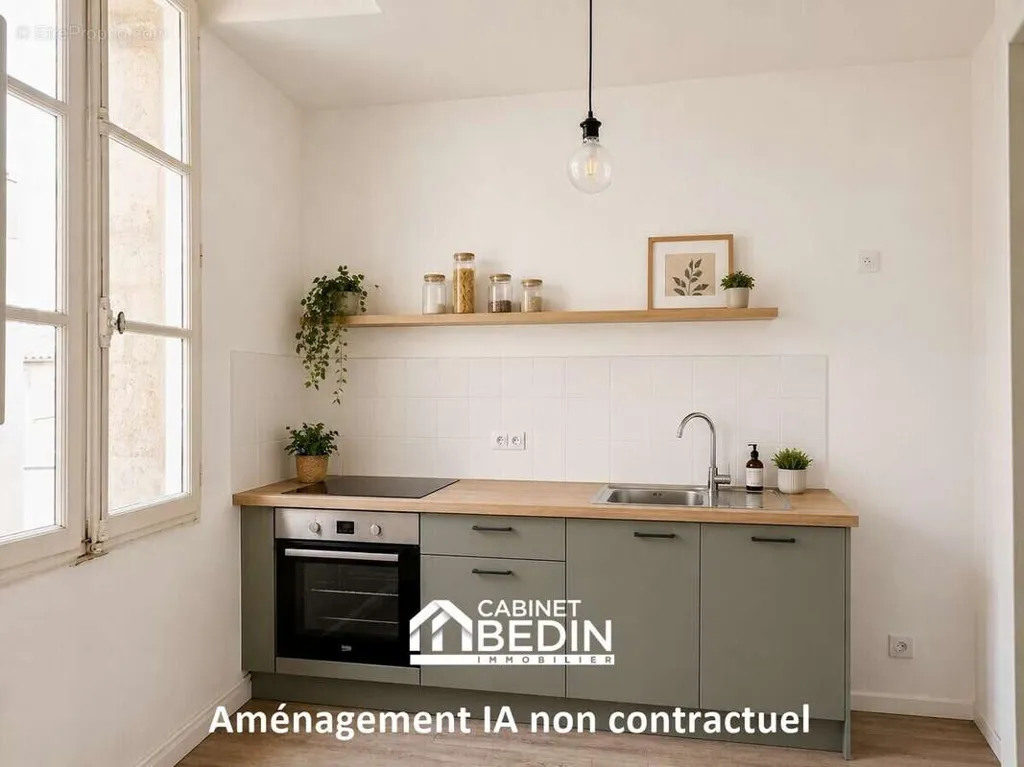 Cuisine - Appartement Luminosité Sud dans le Centre Historique de Bordeaux