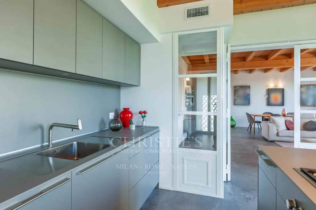 Cuisine - Semi-Independent Villa with Garden in Montevecchia