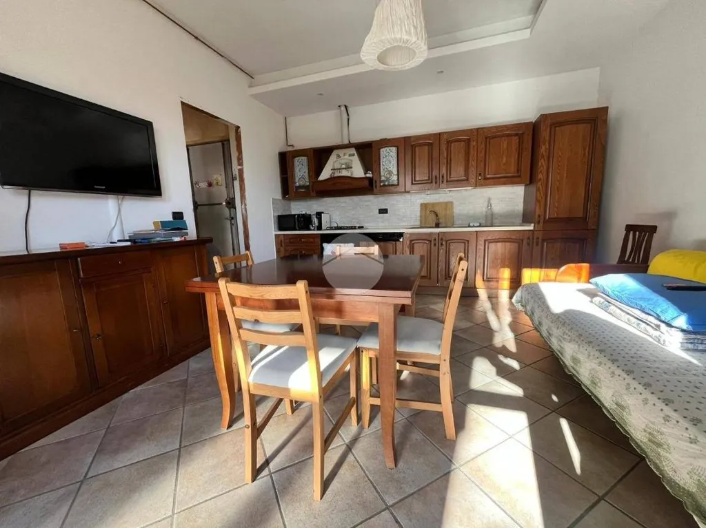 Söögituba - Modernised 2-Bed Flat with Panoramic View in Val della Torre