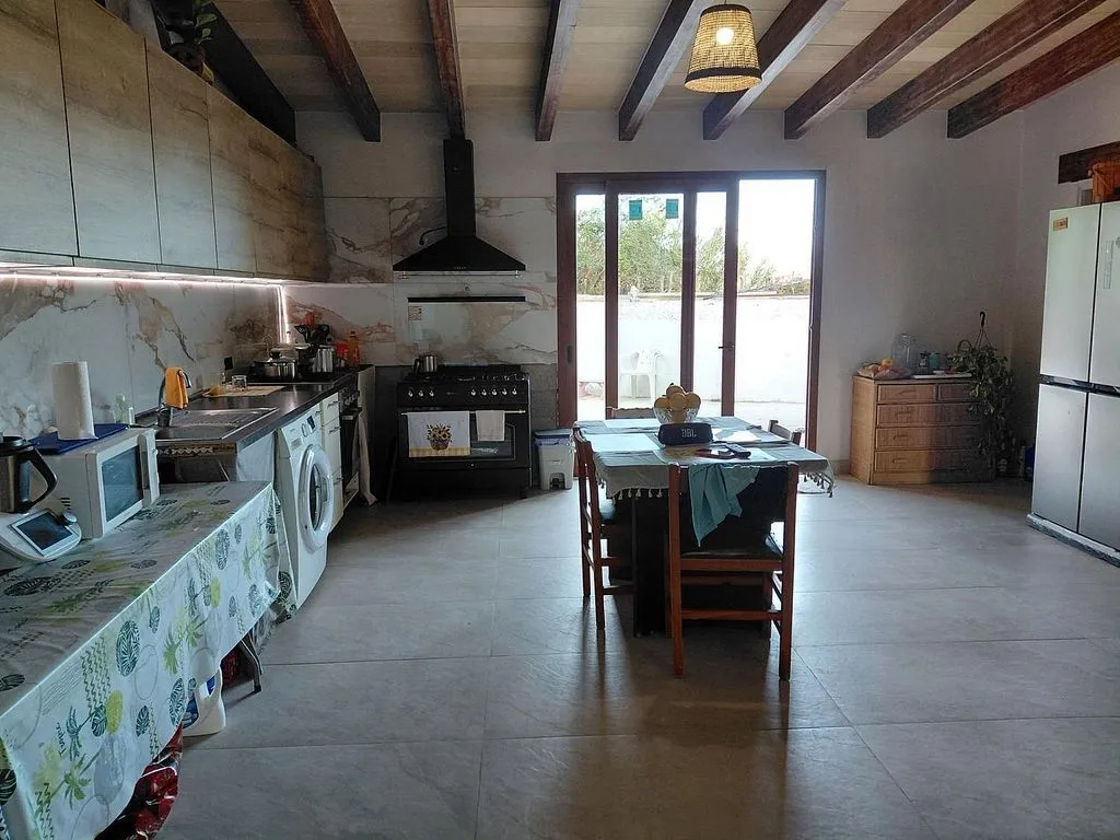 Cuisine - Rustic House with Pool and Terrace in Sant Joan