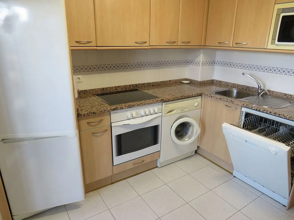 Köök - T2 Apartment with Terrace in La Granja