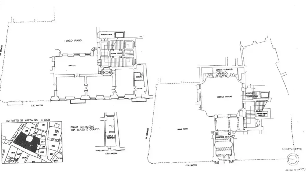 Plan - Historic Apartment with Artwork in Ancona