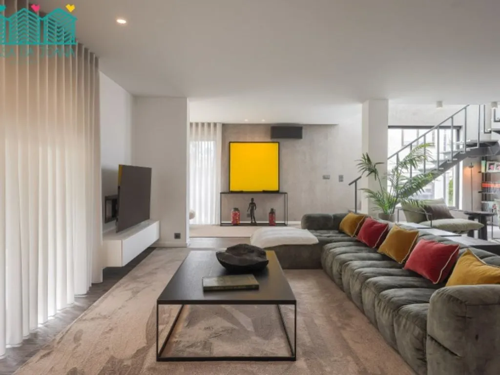 Living Room - Luxury Villa with Pool in Azurva, Aveiro