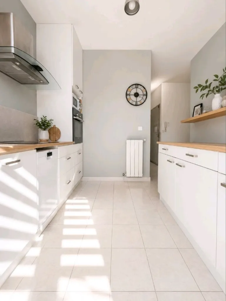 Cuisine - Appartement avec balcon côté théâtre à Victor Hugo