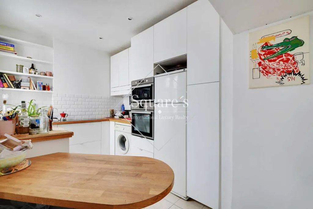 Cuisine - Appartement Triplement Exposé au Jardin des Plantes