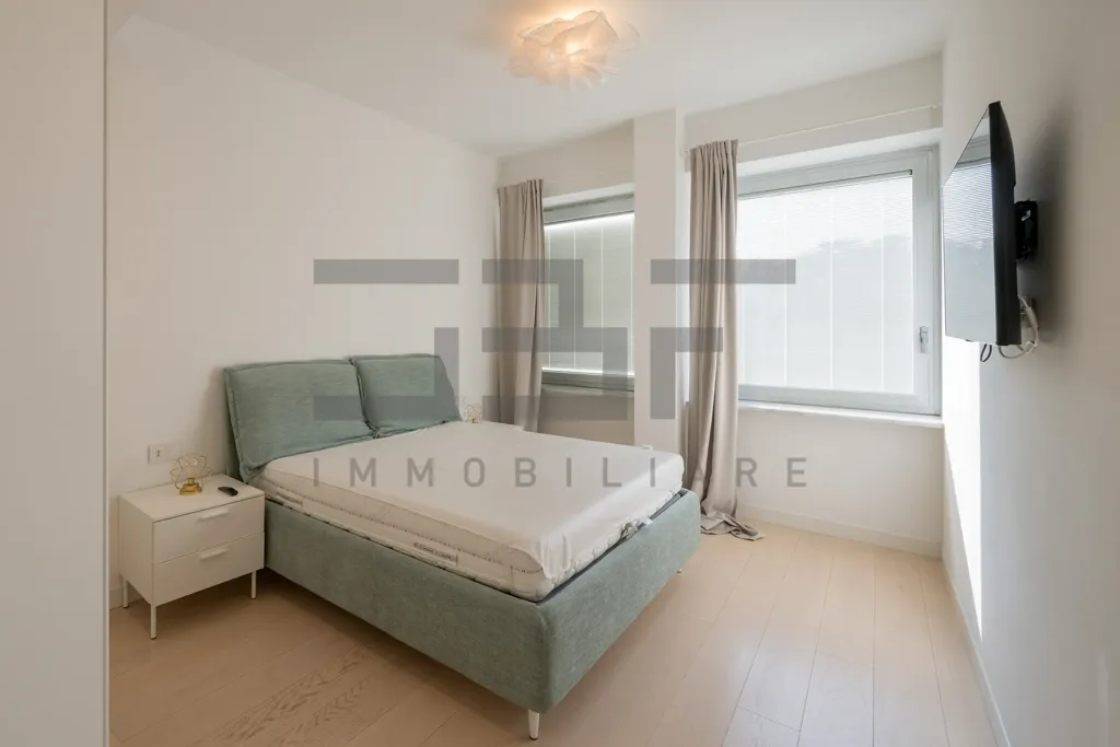 Chambres - Two-Bedroom Apartment with Panoramic View in Milan