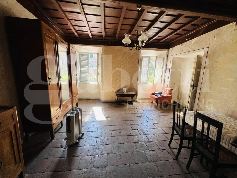 Söögituba - Apartment with Two Units in Oriolo Romano
